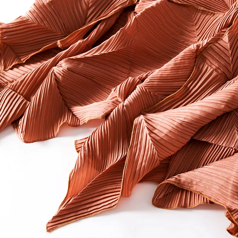 Changpleat 2018 осенний Новый Женский Тренч с капюшоном Miyak плиссированный модный