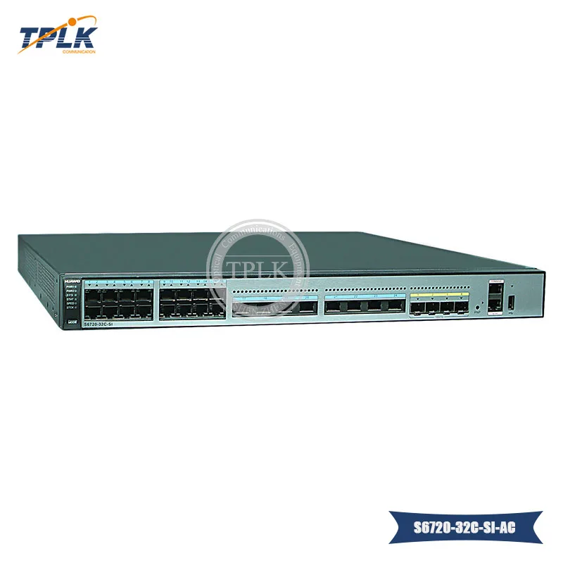 S6720 32C SI AC коммутатор с 24 портами poe fast ethernet 2.5G/5G/10G Ethernet порт s 4x10GE SFP + один