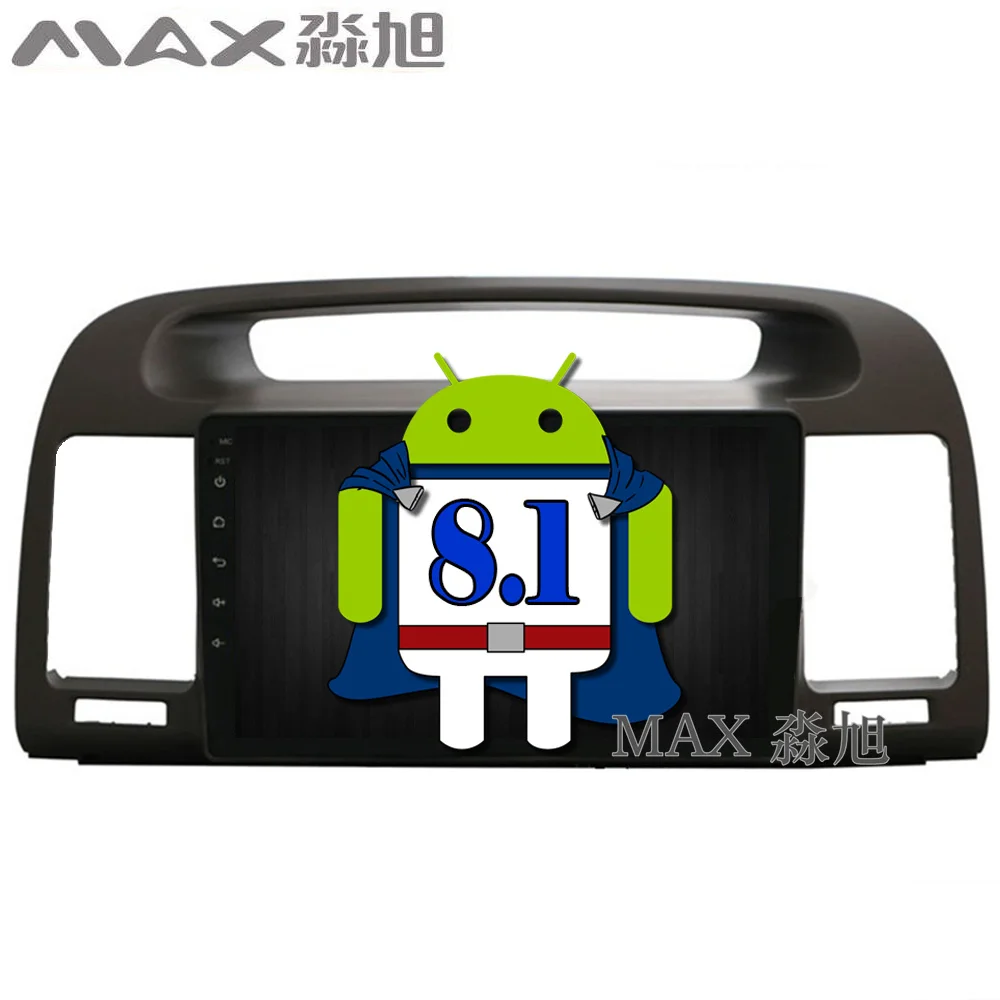 

MAX GPS Navigation System Android 8.1.0 Car DVD Player for Toyota Camry 2002 2003 2004 2005 2006 Car Radio RDS BT 4G/WiFi SWC