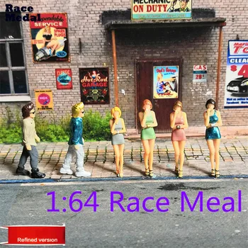 

1:64 The playing field Scale Figure Smoking People Scenario Model Set For Matchbox Children Toy Group