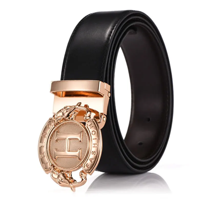 New Brand Designer Belts Mens High Quality Cowhide Young Fashion