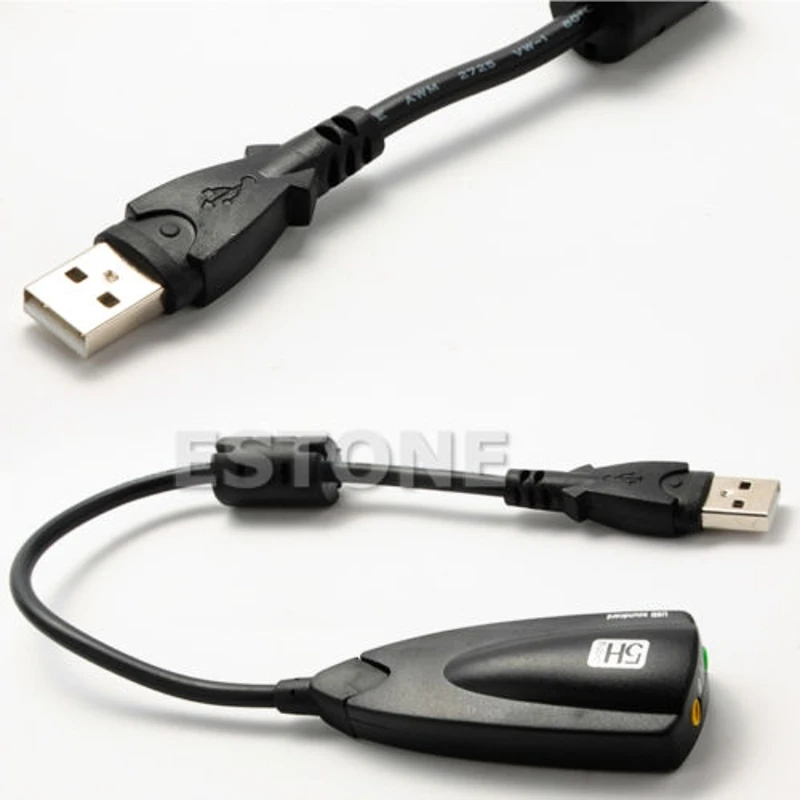 

1PC NEW SteelSeries Siberia 5H V2 USB 7.1 Soundcard 5hv2 Surround sound