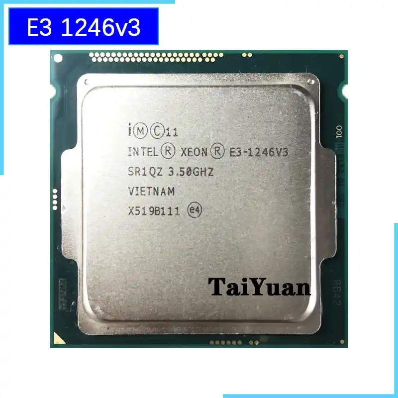 Intel Xeon 1225 V3 1225v3 1225 V3 3 2 Ghz Quad Core Quad Thread Cpu Processor 8m 84w Lga 1150 Cpus Aliexpress