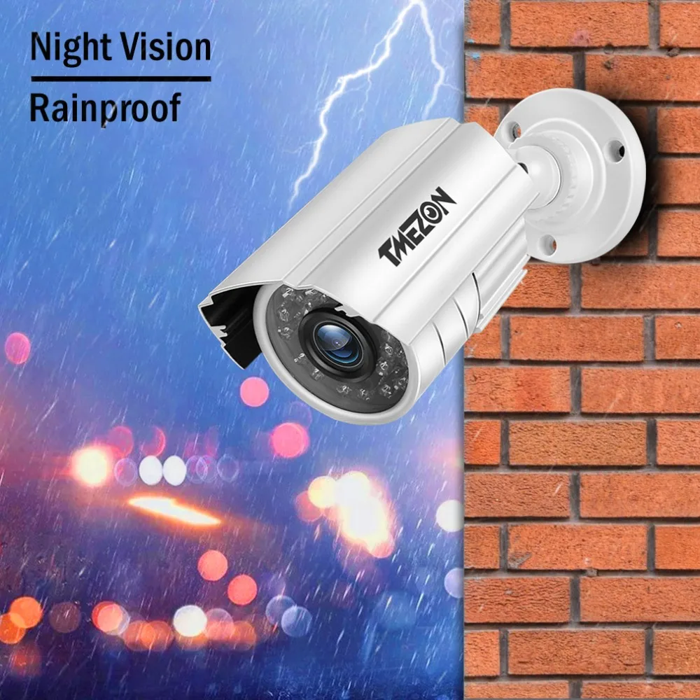 1200TVL Night Vision Security Camera HD 3.6mm Lens Dome Surveillance CCTV IR TR