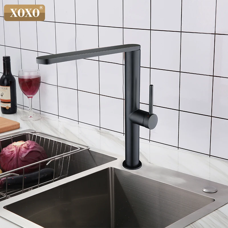  XOXO Modern Style Kitchen Faucet Cold and Hot Water Torneira Cozinha Single Handle 360 Degree Rotat - 33048042416