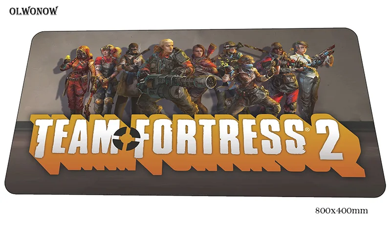 Size 800x400x3mm Team fortress 2 геймерский коврик для мыши красивый 800x400x3 мм игровой коврик для мыши большой Domineering ноутбук padmouse эргономичный коврик - Цвет: Size 800x400x3mm
