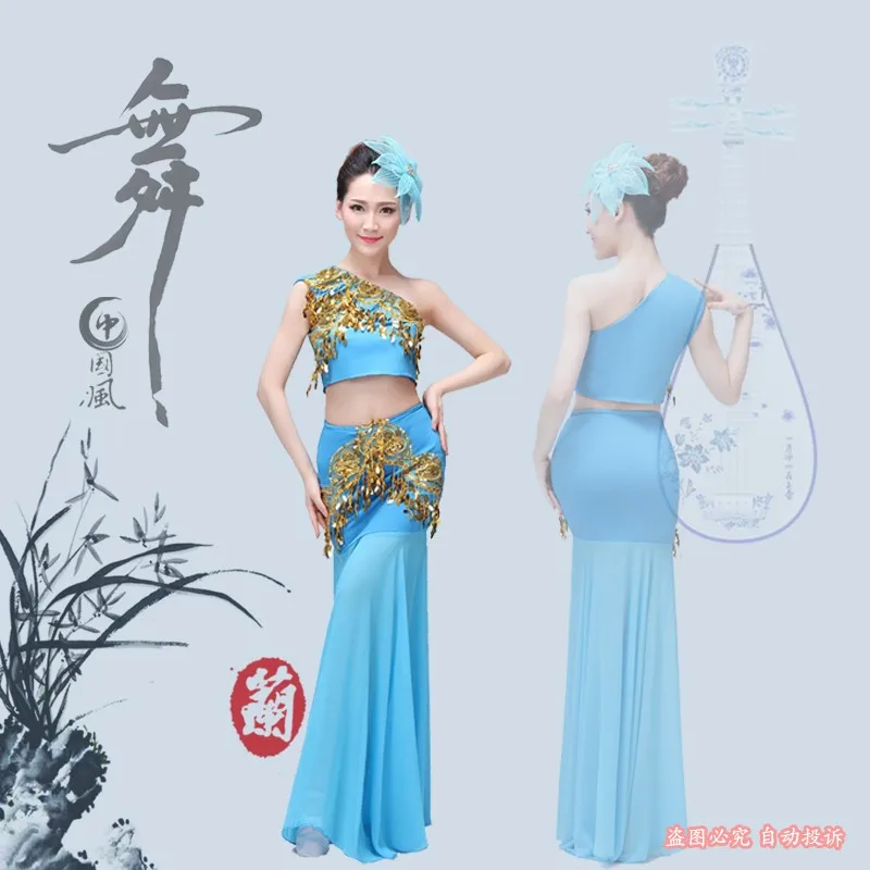 DB23758 Peacock belly costume-32