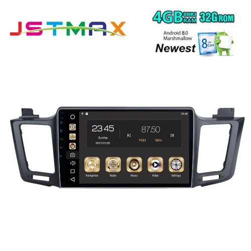 10 2 Car font b Radio b font 2 Din Android 8 0 For Toyota RAV4