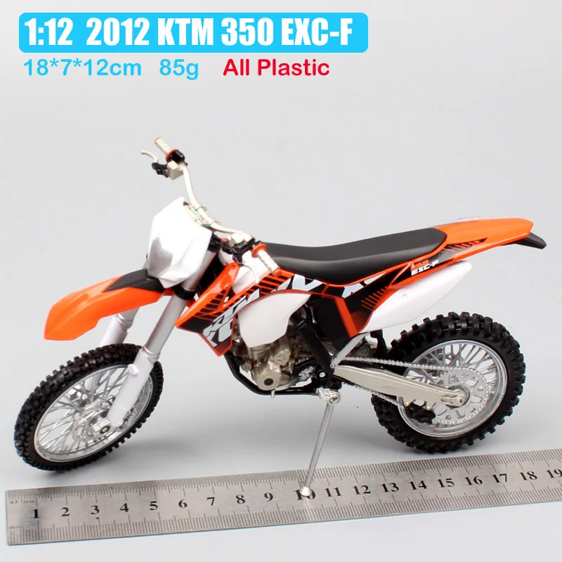 1/12 Automaxx мини KTM 350 EXC-F EXC литые под давлением модели грязи мотокросс эндуро велосипед и автомобиль миниатюрный мотоцикл игрушка для детей