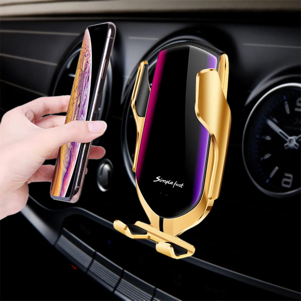 

1 Pc Multifunctional Qi Car Wireless Fast Charger Mount Bracket for iPhone for Samsung Holder Charging Stand 5V 9V
