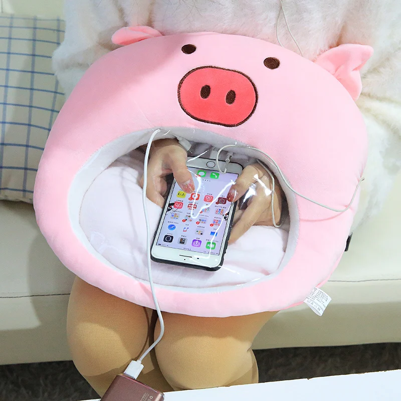 

cartoon Corner creature Multifunction three-in-one pillow with blanket warm play helper plush toy Anime animal child girl gift
