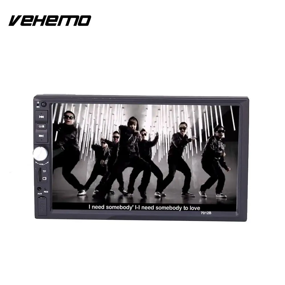 

2 Din 7Inch HD Touch Screen Car Auto Automobile FM Radio Bluetooth MP5 Player