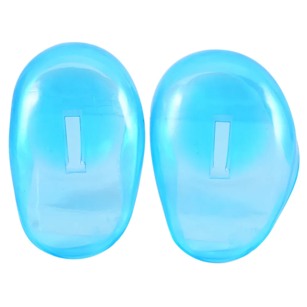 1 пара прозрачные синие беруши анти-окрашивание Пластиковая Защита Защитные противошумные наушники краска для волос щит салон цветной уход за ушками щит
