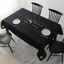 Pano de mesa espessamento europa toalha de mesa à prova doilágua oilproof capa de mesa retangular pano de fundo fotografia