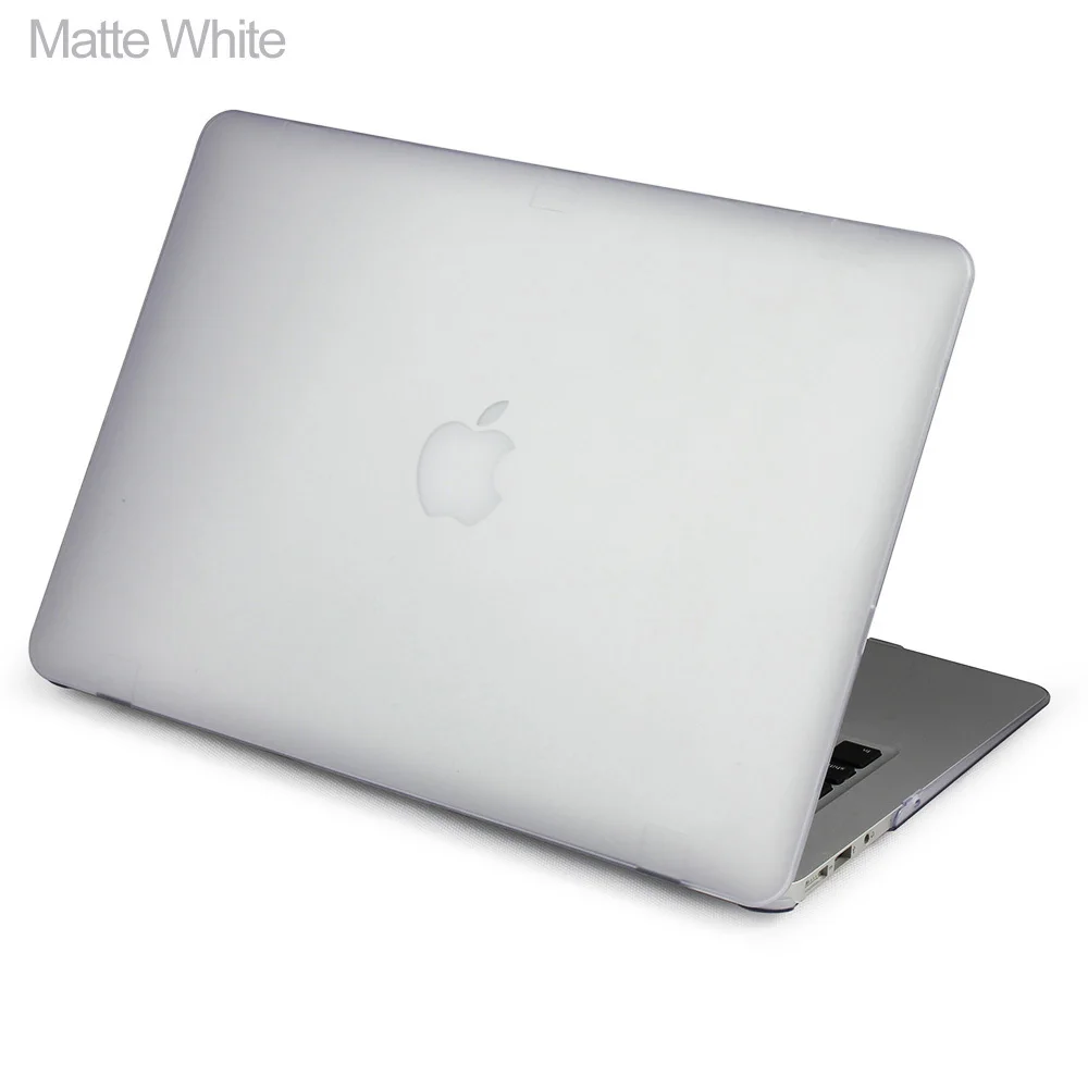 Новый матовый чехол для Apple macbook Air Pro Retina 11 12 13 15 дюймов сумка ноутбука Mac book с