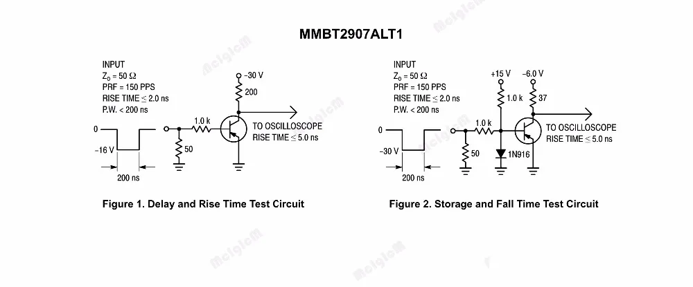 MCIGICM MMBT2907A 100 шт. MMBT2907ALT1G MMBT2907 СОТ-23