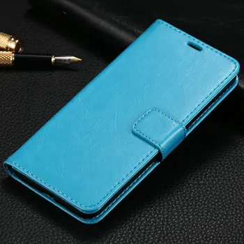 

30pcs/lot For Xiaomi Redmi 6 6A Case Crazy Horse Card Slot Wallet Leather Cover with Stand For Xiaomi Redmi 6 Pro Mi A2 Lite