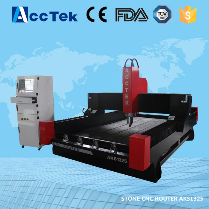 Heavy body cnc granite cutting machine, Stone cnc router marble