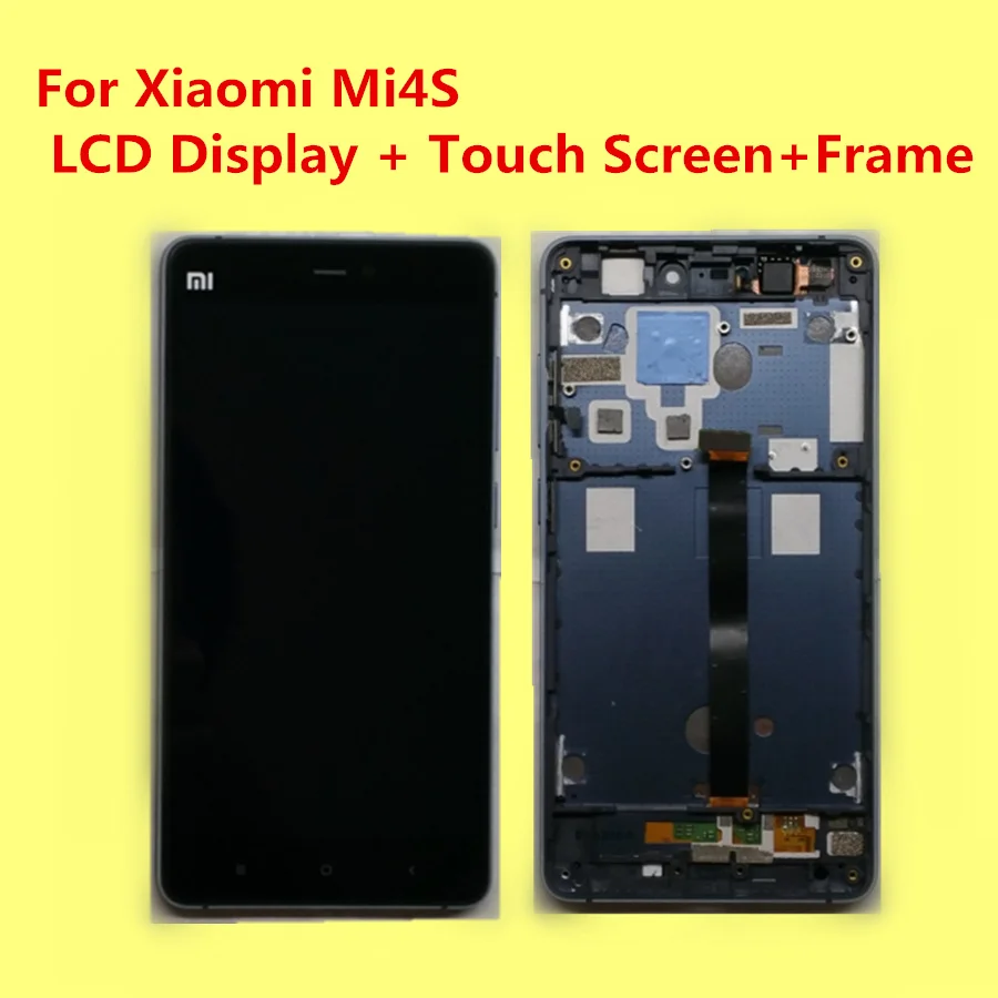 

tested! For Xiaomi Mi4S Prime LCD Display +Touch Screen+Frame+Tools Digitizer Assembly Replacement FOR phone Mi 4s