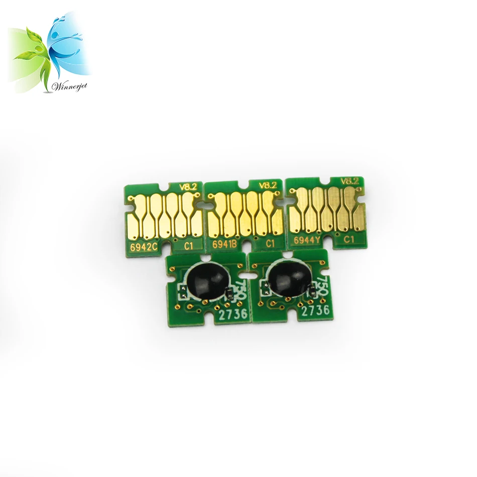 

Most popular bulk price on alibaba for Epson cartridge chip, sure color sc-t7000 one time use compatible chips