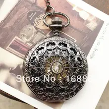 Мужские Винтажные карманные часы на цепочке ожерелье