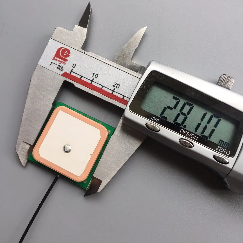 28 дБ GPS GLONAS антенна 28*28*7 мм разъем IPX для IOT M2M LORA с высоким коэффициентом усиления