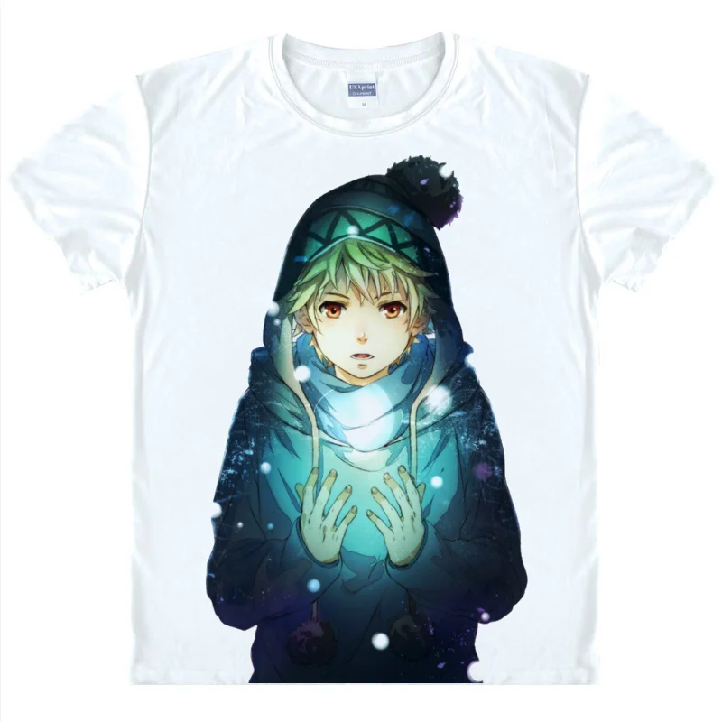 Coolprint японский Футболка с изображением в стиле аниме Noragami бродячая Бог футболки