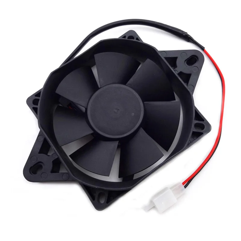 XLJOY Electric ATV Radiator Cooling Fan For Chinese 200cc 250cc Quad ATV Go Kart Buggy 4 Wheeler Motocross Motorcycle-in Engine Cooling
