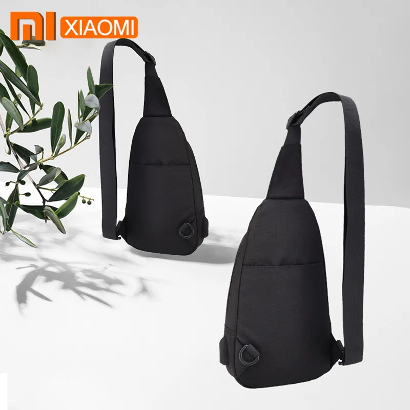

2019 Xiaomi Pelliot 2L USB Shoulder Bag Crossbody Messenger Waist Packs Polyester Chest Haversack Outdoor Trave Shoulder Bag