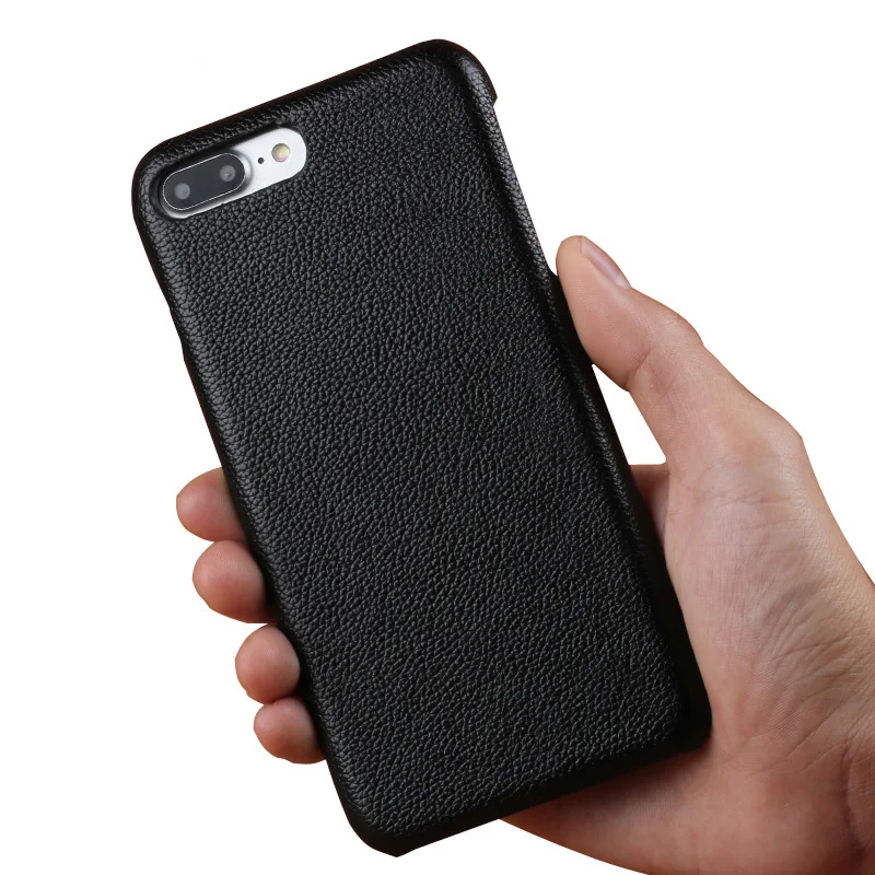 

LANGSIDI Luxury business leather phone case for iphone x xs xs max xr 6 7 8 8plus 5s SE shell luxury Genuine women leather case