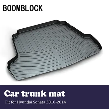 

BOOMBLOCK Car Accessories Covers Trunk Mat Cargo Liner For Hyundai Sonata 2014 2013 2012-2010