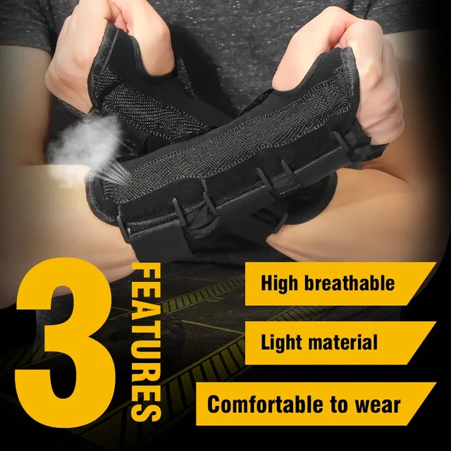 1Pcs Carpal Tunnel Medical Wrist Support Brace Support Pads Sprain Forearm Splint for Band Strap Protector Safe Wrist Support