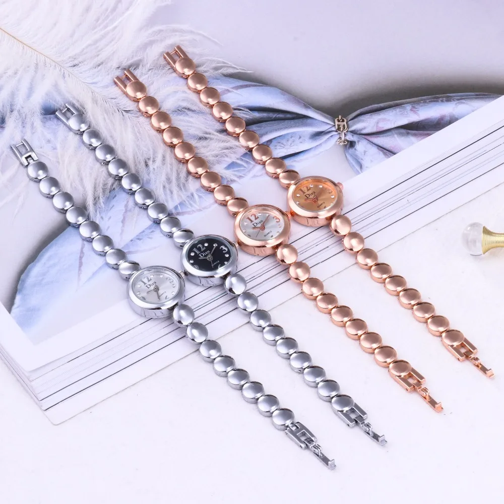Reloj 2018 модные уникальные кварцевые часы для женщин роскошные золотые ювелирные