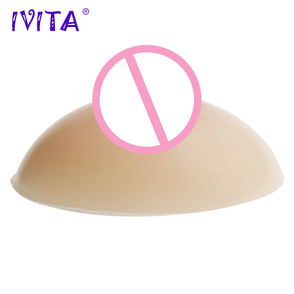 IVITA 500 г Высокое качество реалистичные силиконовые формы груди круглые