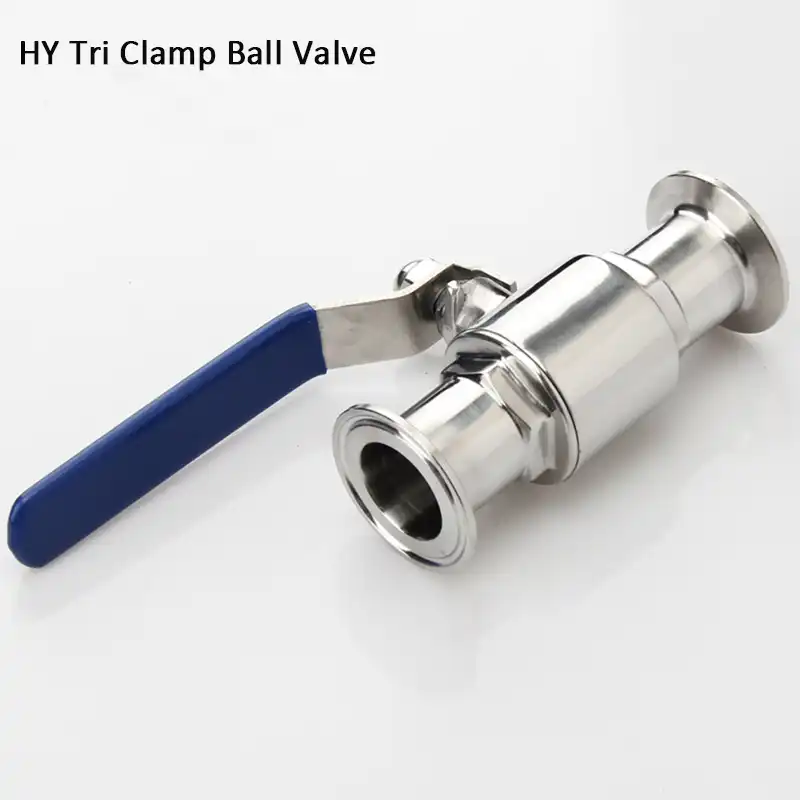Tri Clamp Ball Valve Stainless Steel Brewing Valve 1/2" 3/4" 1" ss304
