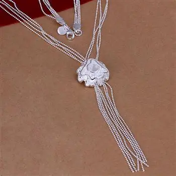 

Wholesale fashion jewelry Necklace 925 Silver Necklace . Nice Jewelry. Good Quality N169