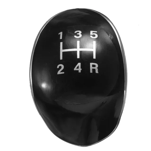 Replacement 5 Speed Black Chrome Car Gear Stick Knob Cap Cover For Ford