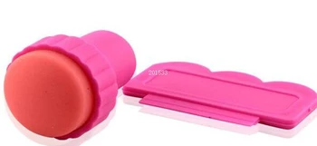 

New DIY Nail Art Stamper & Scraper Stamping Tool Plastic Nail Art Tool Stamping Stamper Image Paint Painting Scraper Manicure