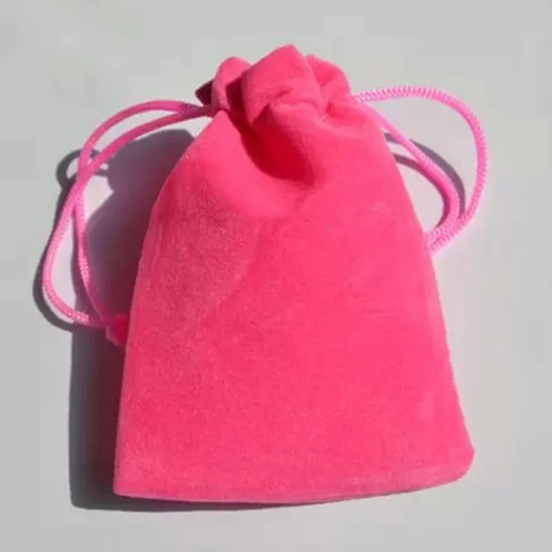 

10*12CM Fashion high-grade for jewelry ring necklace gift bags multi-colored velvet bag jewelry box wholesale