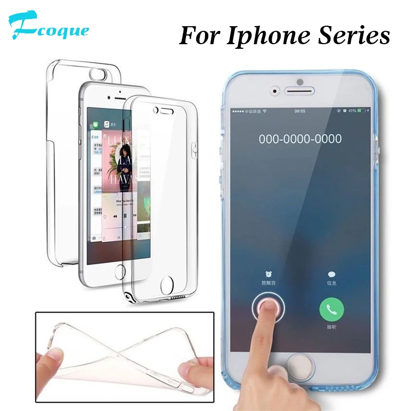 Buy Fcoque 360 Degree Case For iPhone 5S SE Front Back