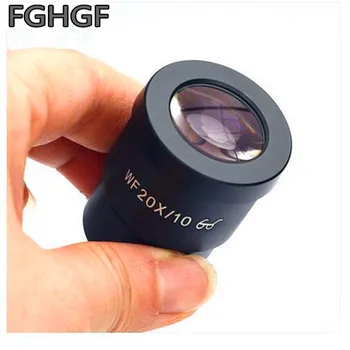 

FGHGF WF20X Stereo Microscope Wide-Angle Eyepiece Large Field of View high Eye Point 20 Times Aperture Interface 30mm
