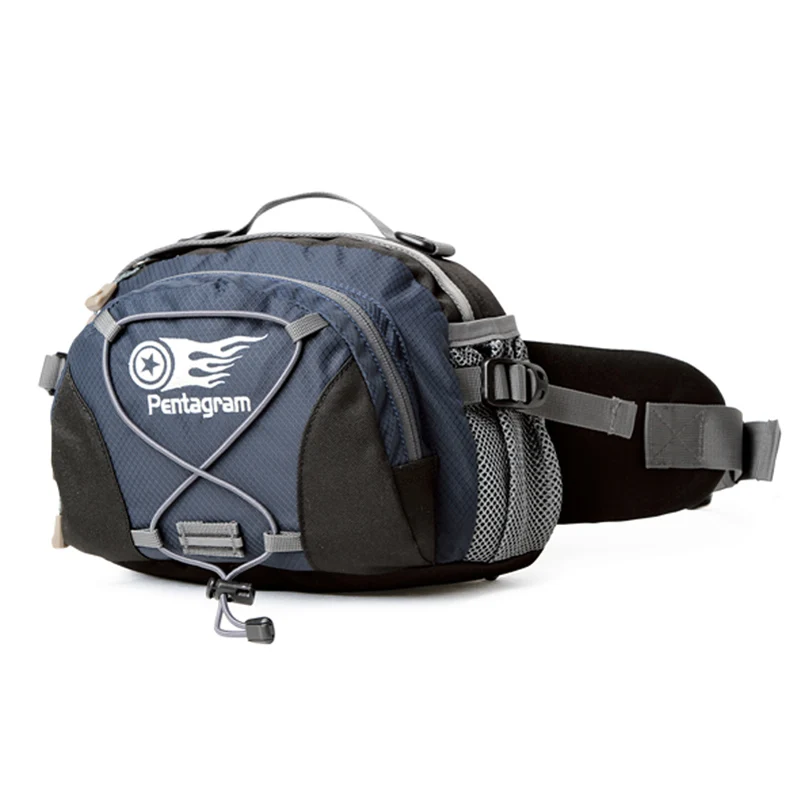 Профессиональная походная сумка с регулируемым ремнем сумка для велосипеда и уличных видов спорта сумка для бега аксессуары пакет на застежке поясная сумка 7 цветов - Цвет: Navy blue