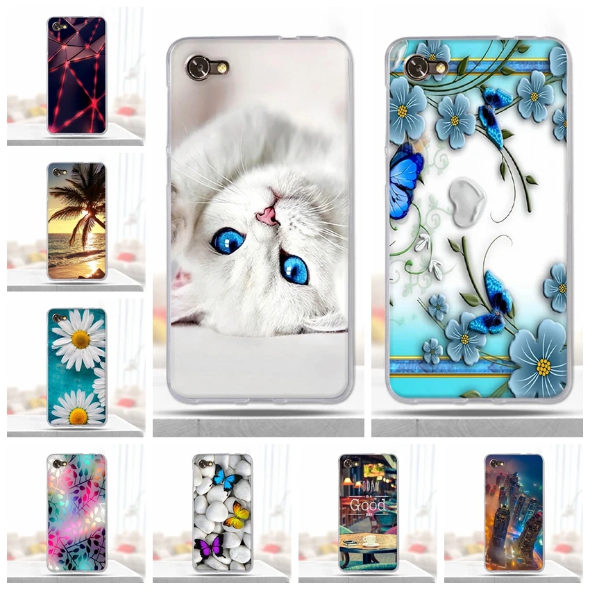 

Case Cover for Alcatel A5 LED Phone Case Soft TPU Silicon Case for Alcatel A5 LED 5.2" Cover Coque for Alcatel A5LED Phone bags