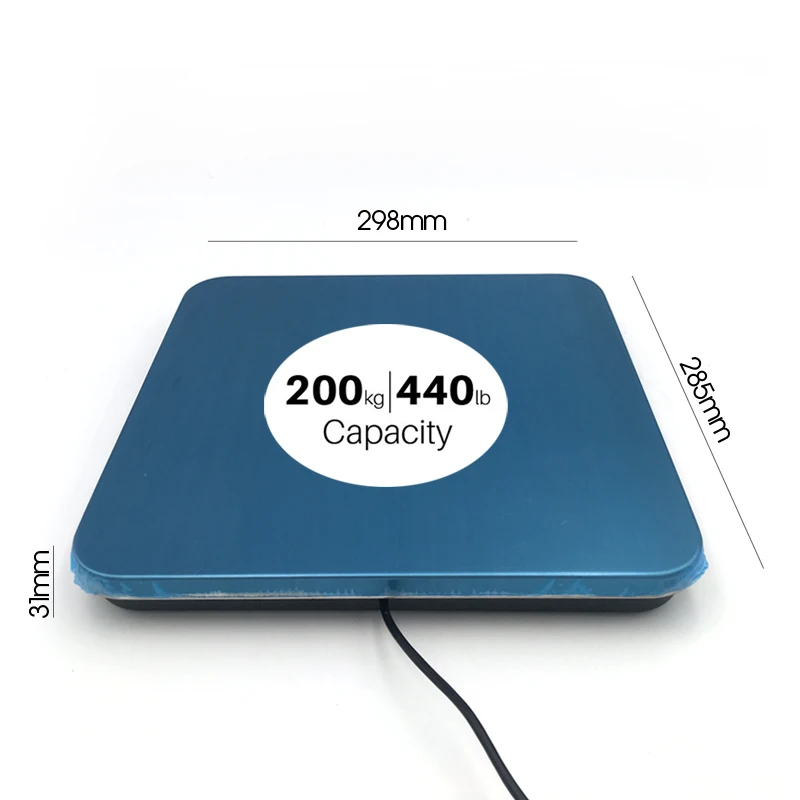 BECBI Digital Postal Mailing 200 Kg Luggage Weighing Scale,Bench Scale,UPS USPS Post Office Weight Shipping Scale_voghion.com
