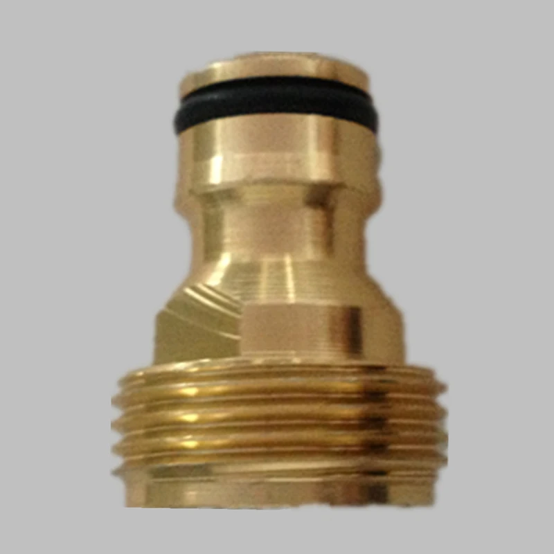 10 Type New 3/4" Threaded Brass Hose Tap Connector Garden Water Pipe Adaptor