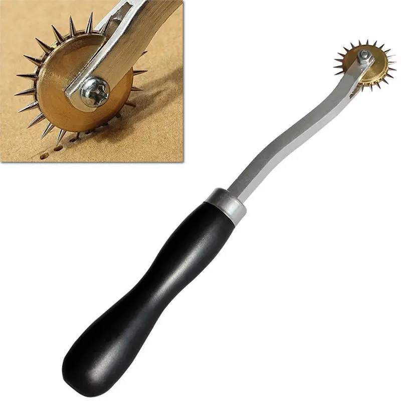 New 4mm Overstitch Stitch Spacing Paper Craft Roulette Wheel Leather