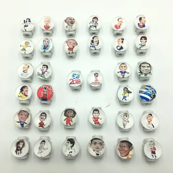 

100pcs Football Star USB Cable Protector Cable Organizer Data Line Management Charging Protection For iPhone iPad iPod