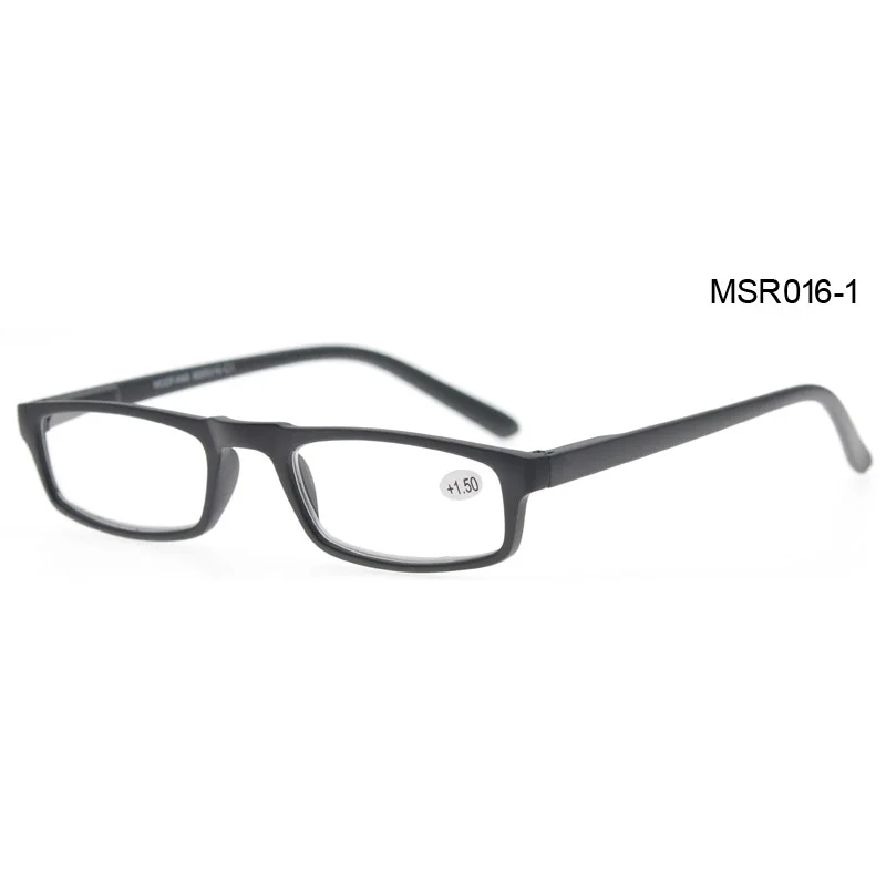 MSR016-01 Очки для чтения для мужчин женщин дальнозоркостью унисекс Глаз Модные очки с диоптриями Óculos+ 1 1,5 2 2,5 3 3,5 - Цвет оправы: MSR016-01