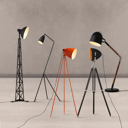 

Nordic floor lamps creative design floor lamp bedroom living room lighting office bar personality lamps floor lights ZA