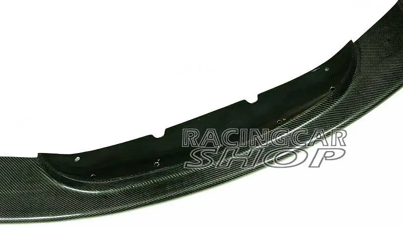 HAM Style Real Carbon Fiber Front Lip Spoiler For BMW E92 3-Series COUPE 2D MTech MSport front bumper 2007-2010